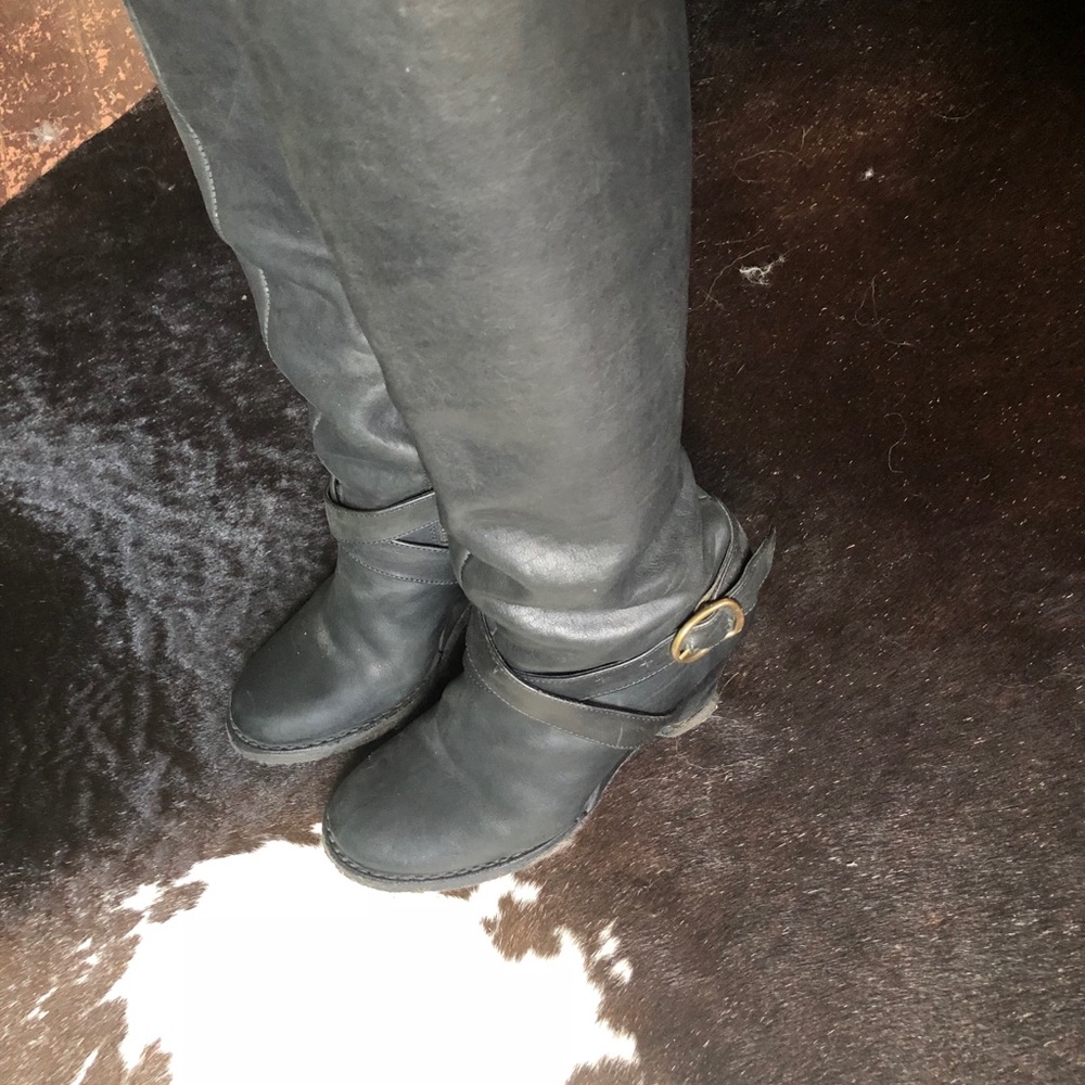 Fiorentini + Baker tall leather boots